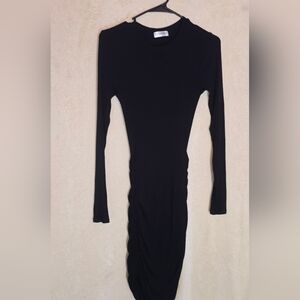 Popular 21 Black Women's Dress Longsleeve